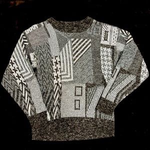 Vintage 80s Le Tigre Cosby Sweater
